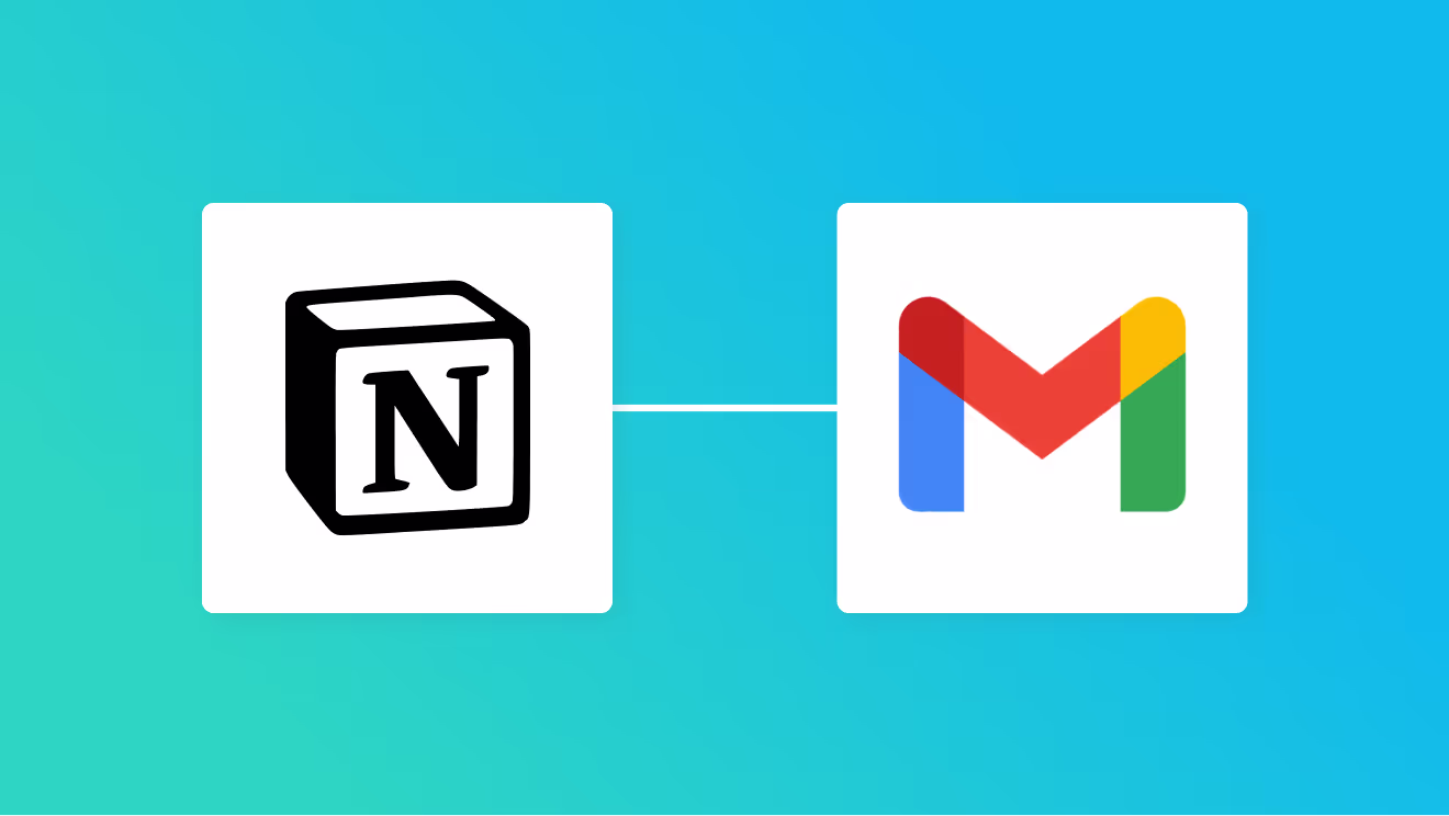 Notionのデータベース情報から自動的にGmailを送信する方法