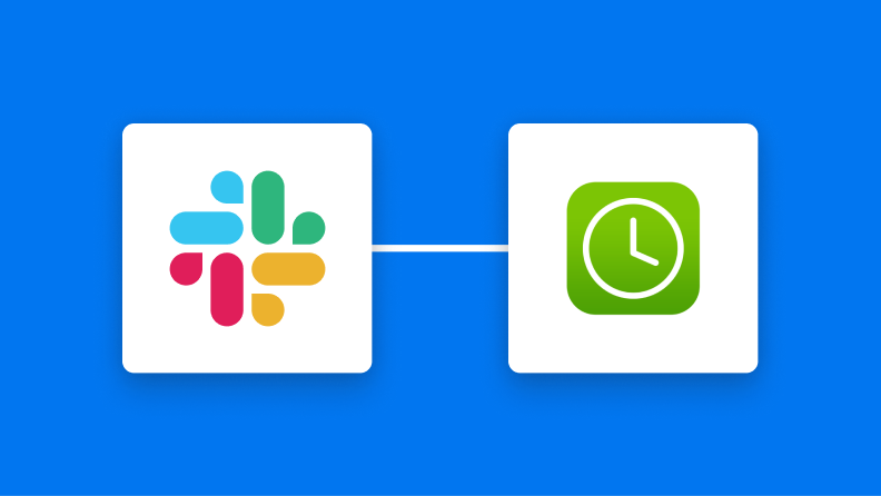 Slackとスマレジ・タイムカードの連携イメージ