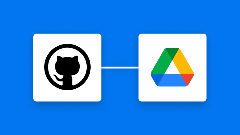 GitHubとGoogle Driveの連携イメージ