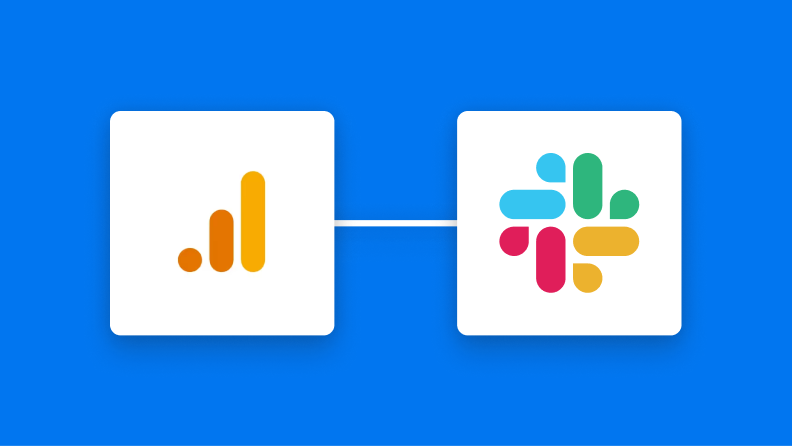 Google アナリティクスとSlackの連携イメージ