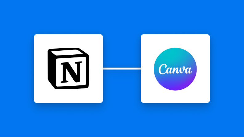 NotionとCanvaの連携イメージ