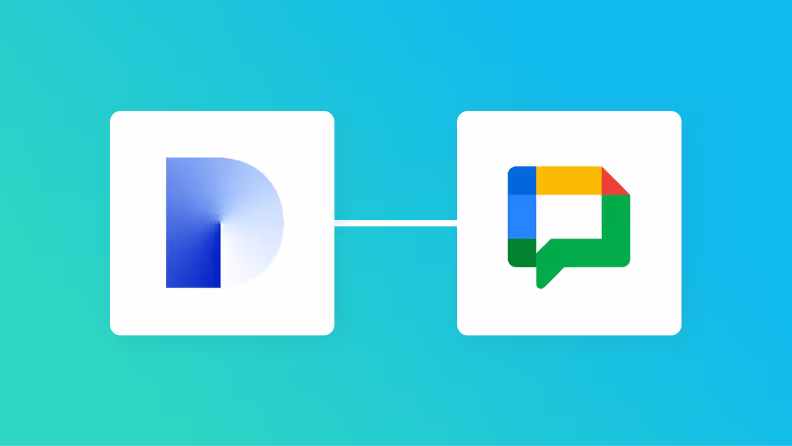 Re:lationとDifyとGoogle Chatの連携イメージ