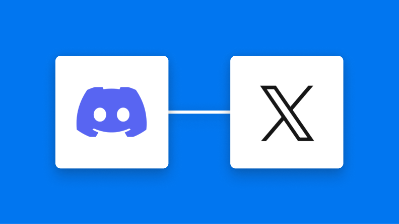 DiscordとX（Twitter）の連携イメージ