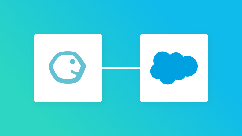 コラボフローとSalesforceの連携イメージ