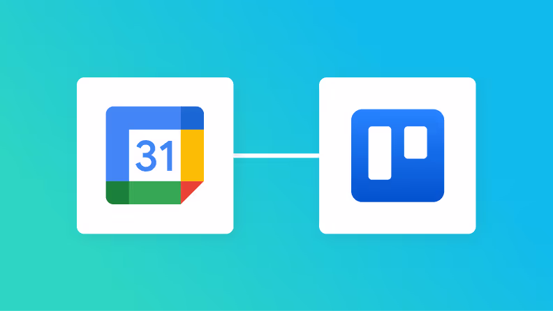 GoogleカレンダーとTrelloの連携イメージ