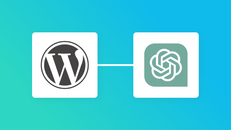 WordPressとChatGPTの連携イメージ