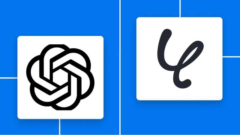 OpenAIとYoomの連携イメージ　