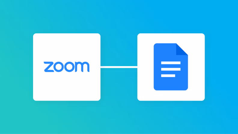 【ノーコードで実現】ZoomのデータをGoogleドキュメントに自動的に連携する方法