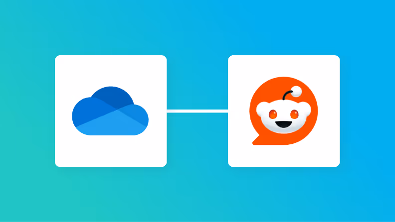 【簡単設定】OneDriveのデータをRedditに自動的に連携する方法