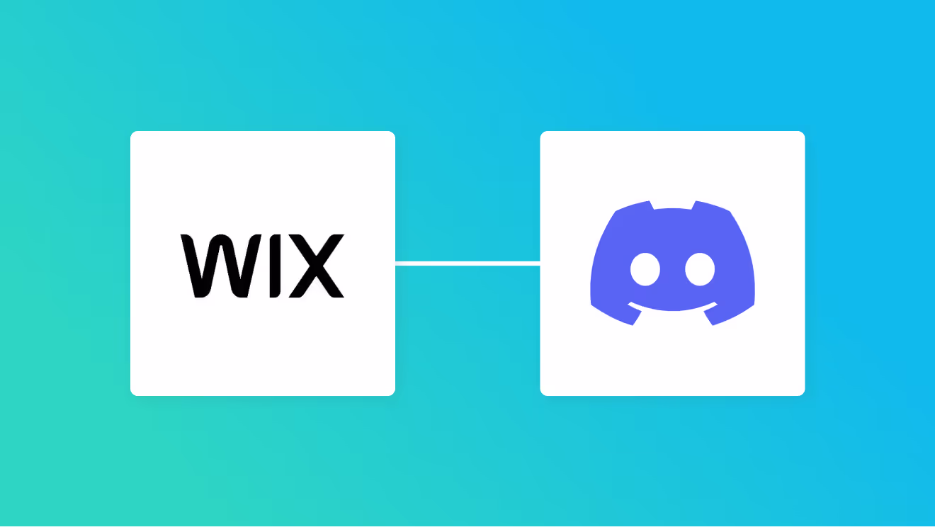 WixとDiscordの連携イメージ