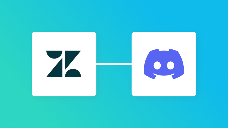 ZendeskとDiscordの連携イメージ