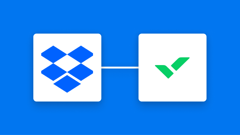 DropboxとWrikeの連携イメージ