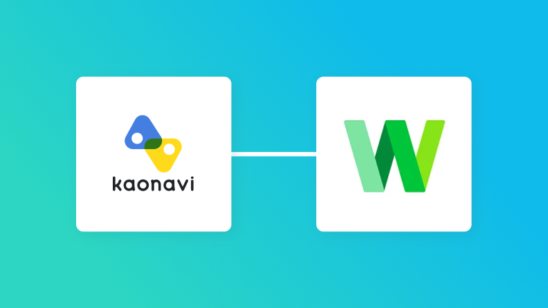 カオナビとLINE WORKSの連携イメージ