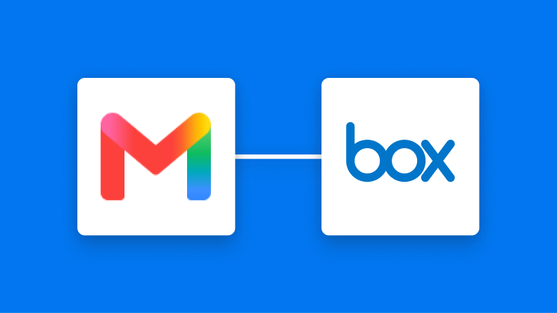 GmailとBoxの連携イメージ