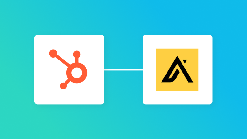 HubSpotとApolloの連携イメージ