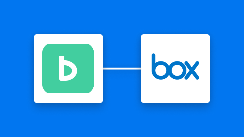 BacklogとBoxの連携イメージ