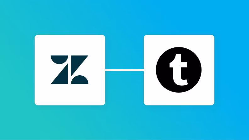 【簡単設定】ZendeskのデータをTumblrに自動的に連携する方法