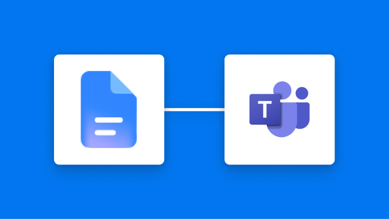 GoogleドキュメントとMicrosoft Teamsの連携イメージ