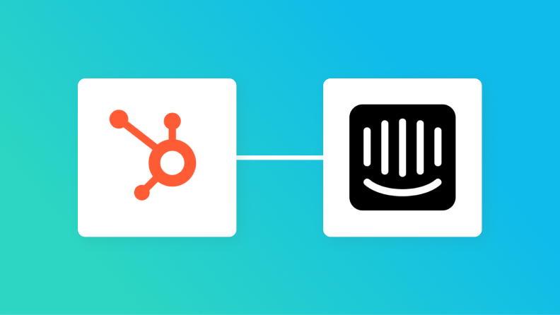HubSpotとIntercomの連携イメージ