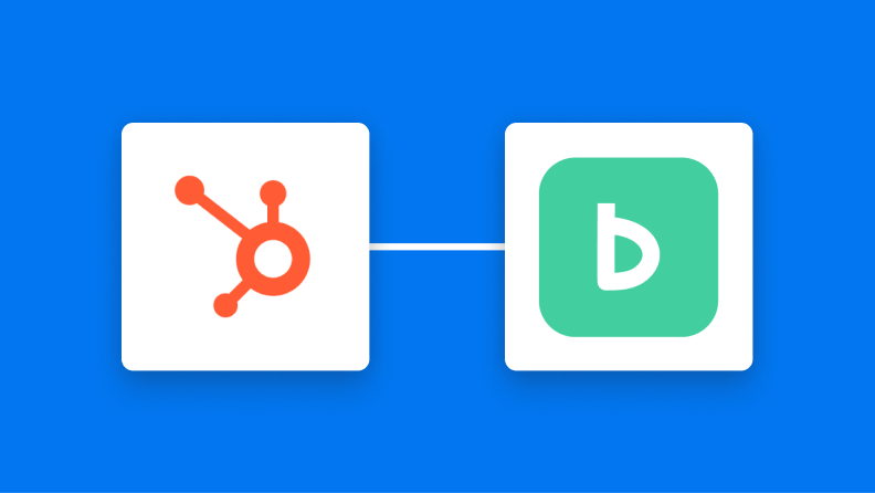 HubSpotとBacklogの連携イメージ