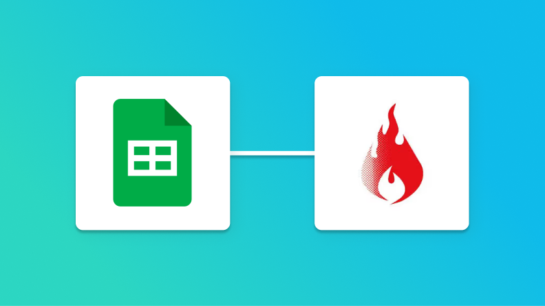 Google スプレッドシートとホットプロファイルの連携イメージ