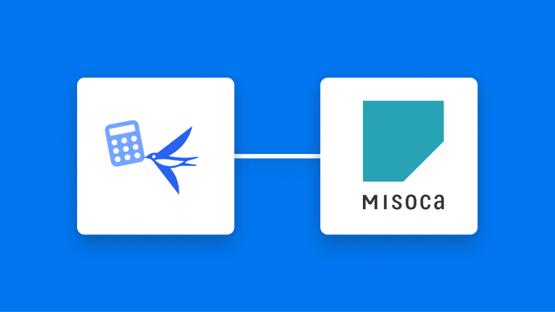 freee会計とMisocaの連携イメージ