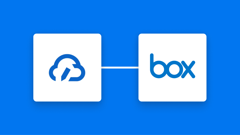 クラウドサインとBoxの連携イメージ