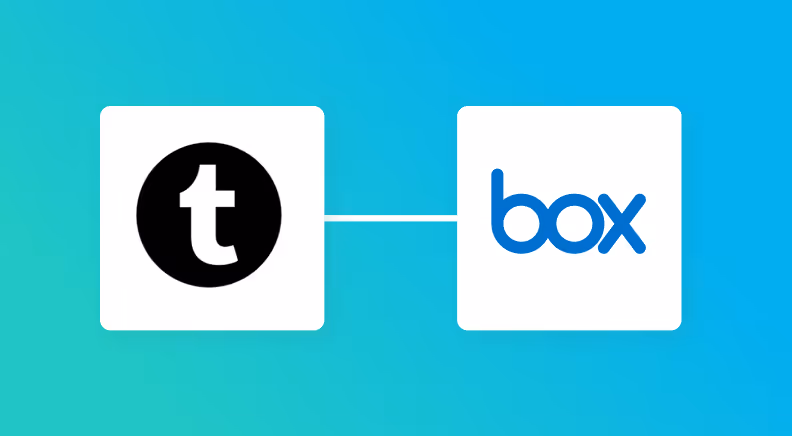 【簡単設定】TumblrのデータをBoxに自動的に連携する方法