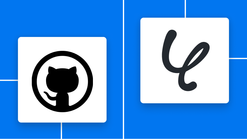 GitHubとYoomの連携イメージ