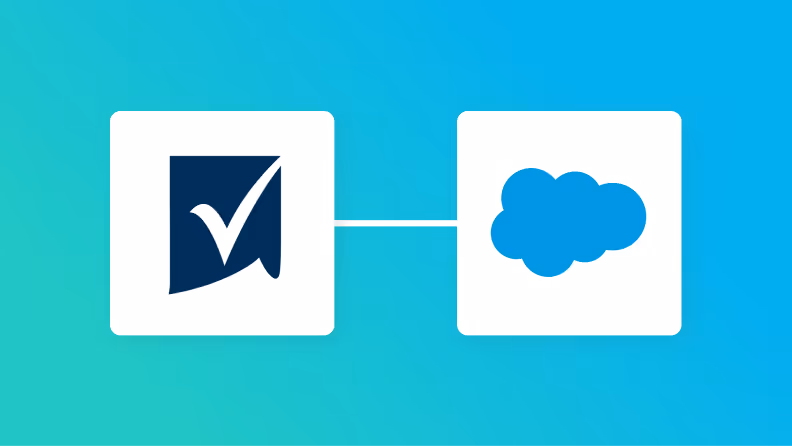 SmartsheetとSalesforceの連携イメージ