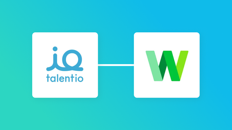 TalentioとLINE WORKSの連携イメージ