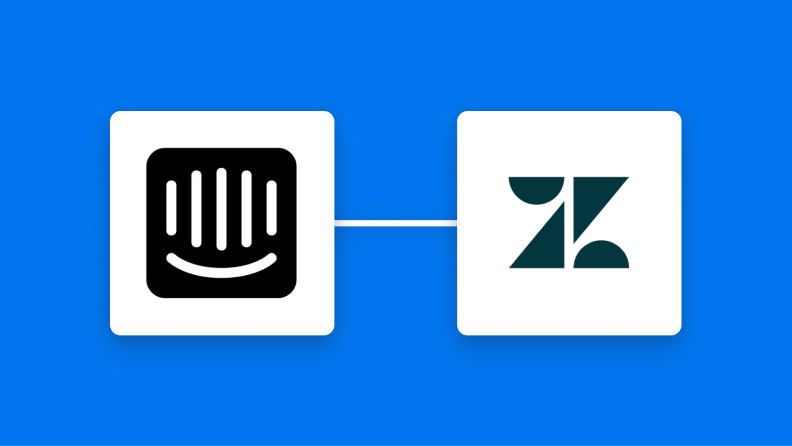 IntercomとZendeskの連携イメージ