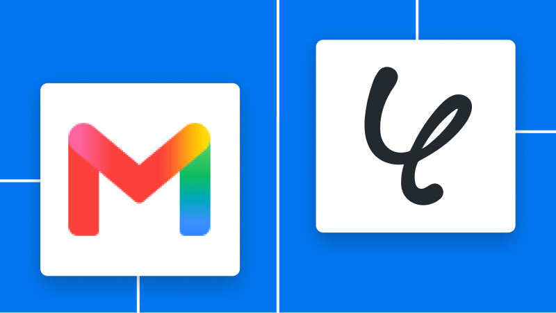 GmailとYoomの連携イメージ