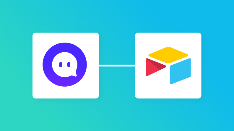 チャネルトークとAirtableの連携イメージ