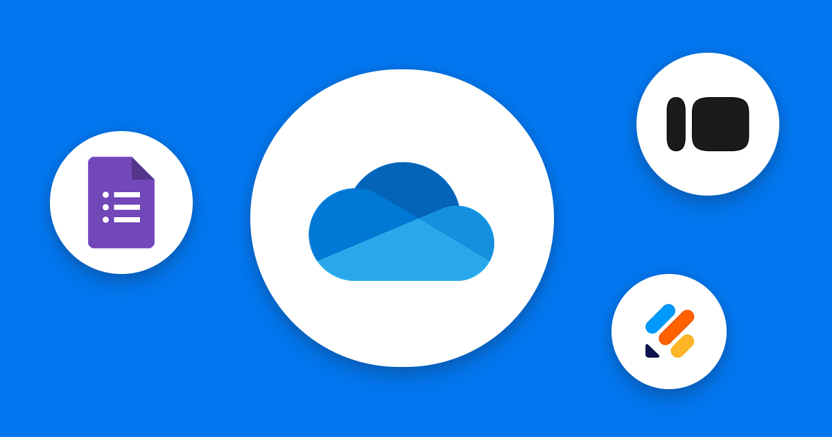フォームとOneDriveの連携イメージ