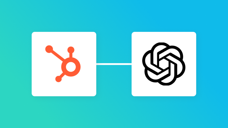 HubSpotとOpenAIの連携イメージ
