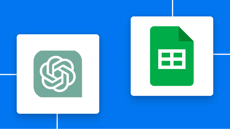 ChatGPTとGoogle スプレッドシートの連携イメージ
