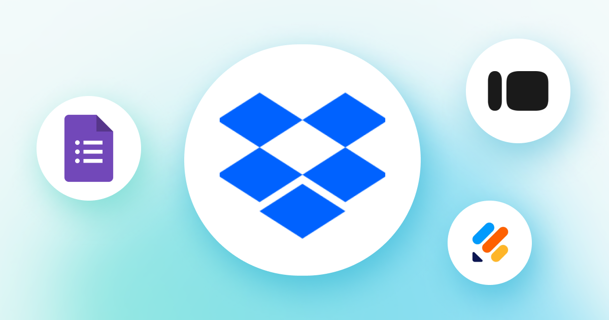 フォームとDropboxの連携イメージ