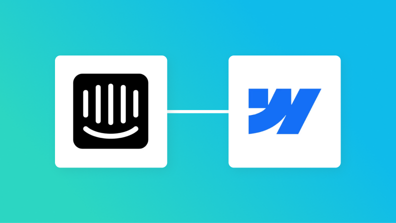 【簡単設定】IntercomのデータをWebflowに自動的に連携する方法