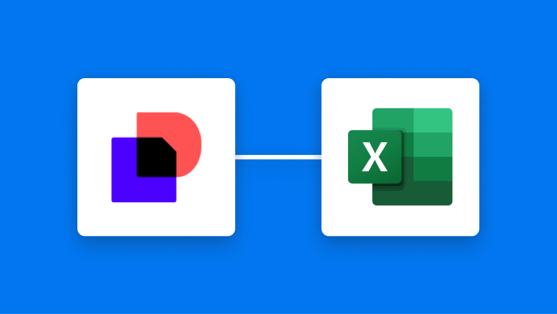 DocuSignとMicrosoft Excelの連携イメージ