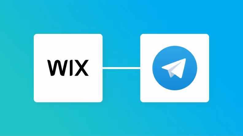 【簡単設定】WixのデータをTelegramに自動的に連携する方法