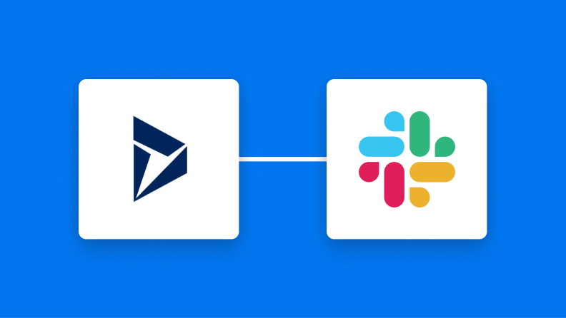 Microsoft Dynamics365 SalesとSlackの連携イメージ