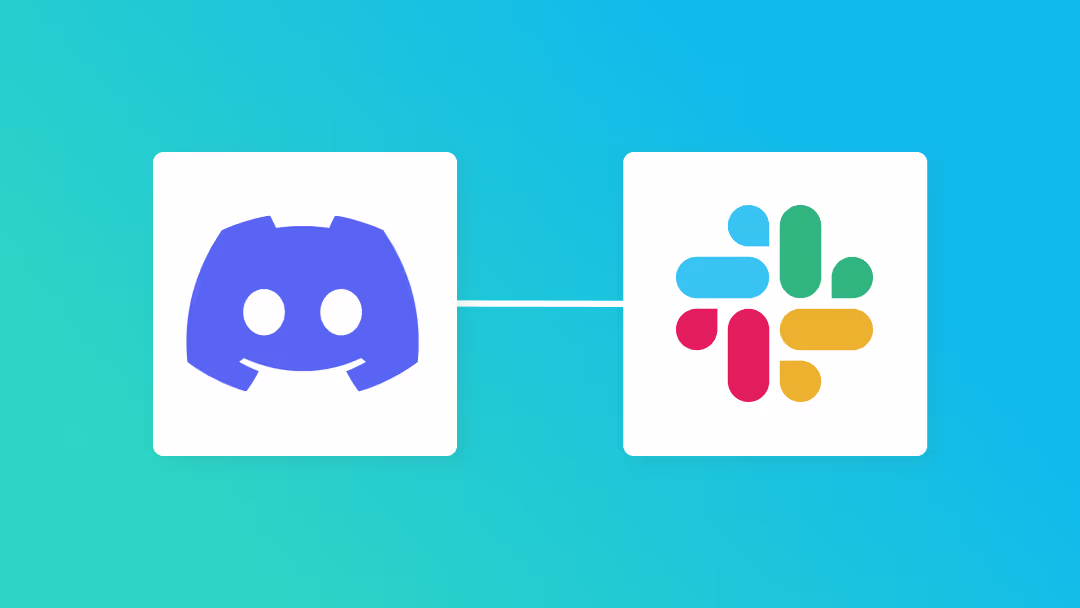 DiscordとSlackの連携イメージ